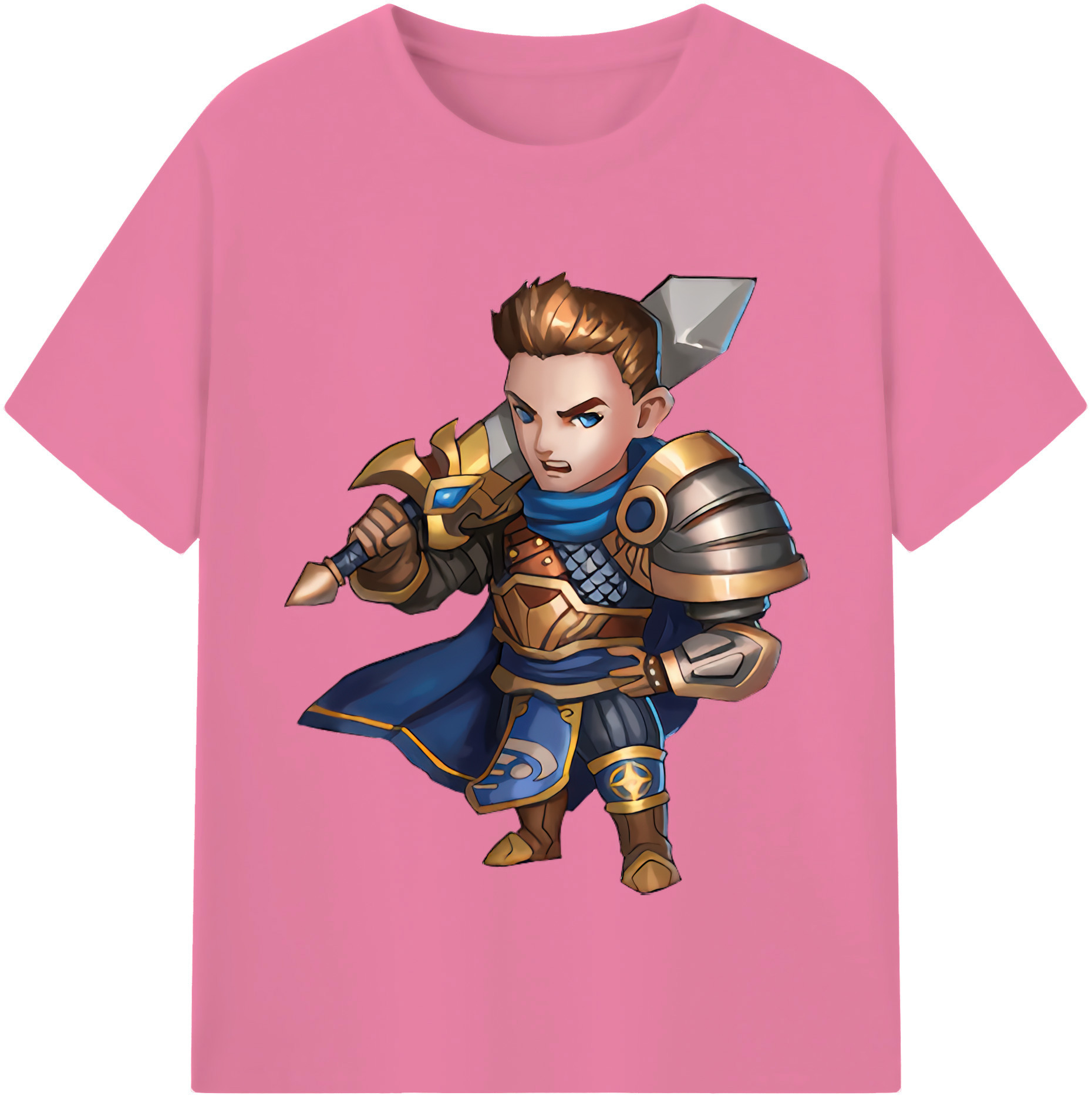 リーグ・オブ・レジェンド League of Legends LOL 綿100％半袖Tシャツ（フロントプリント）